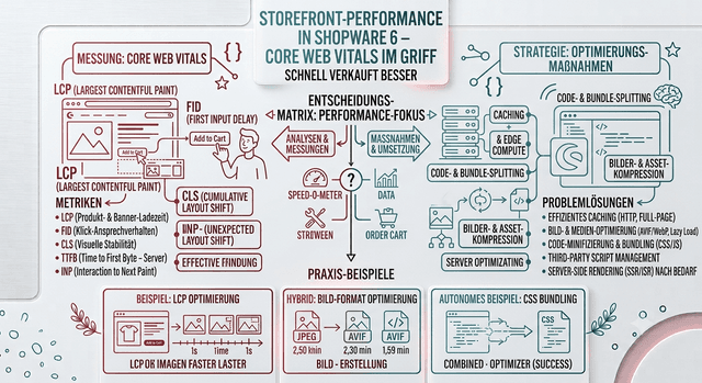 Storefront-Performance in Shopware 6 – Core Web Vitals im Griff