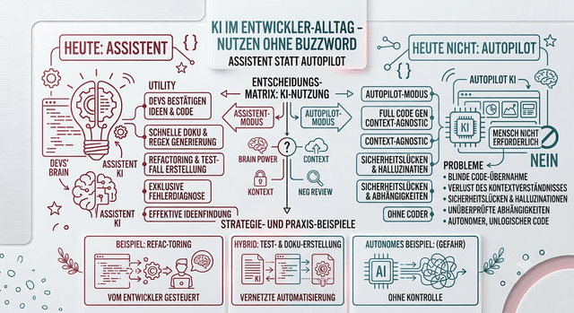 KI im Entwickler-Alltag – Nutzen ohne Buzzword KI im Entwickler-Alltag – Nutzen ohne Buzzword