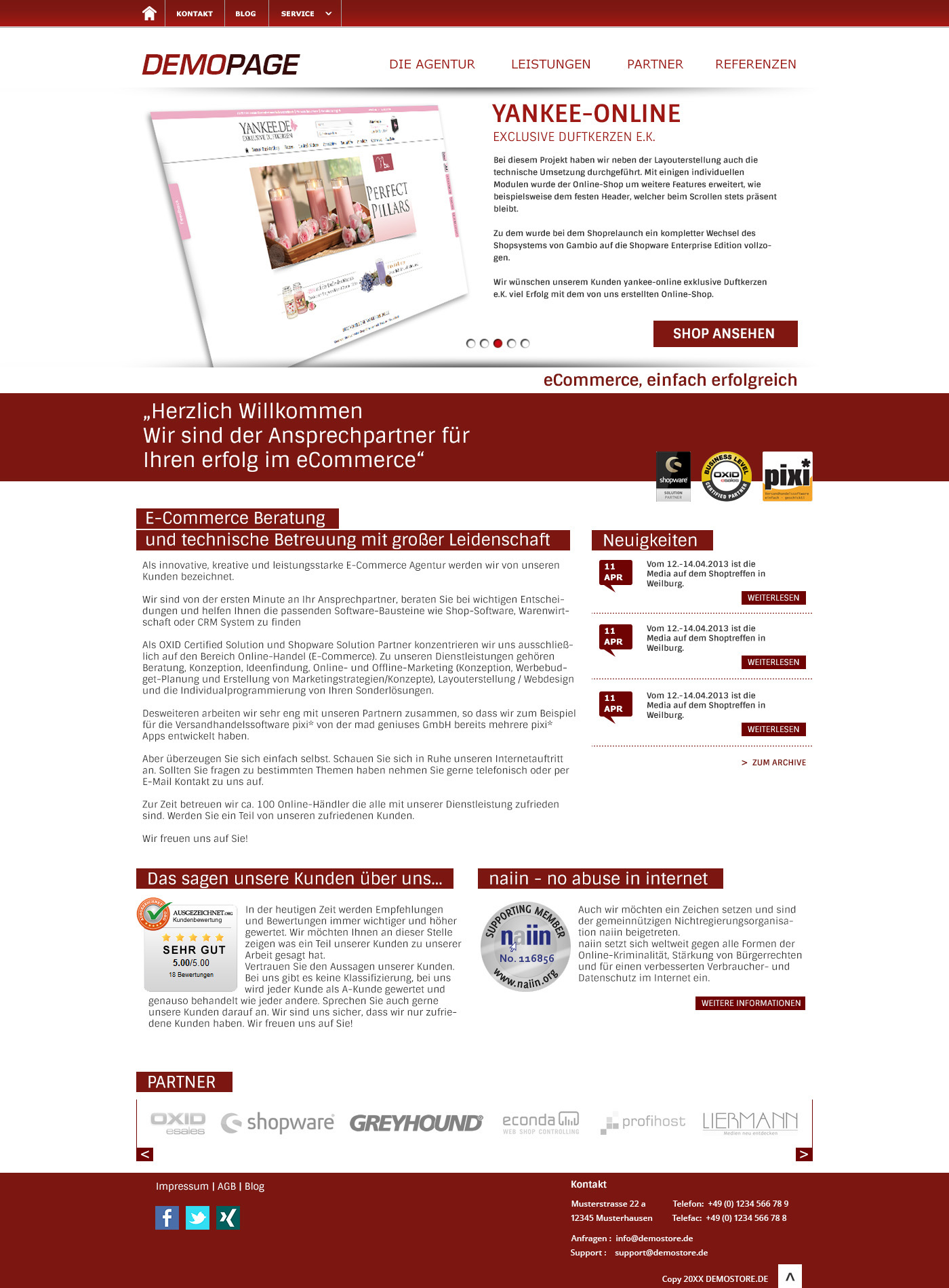 Agency Layout